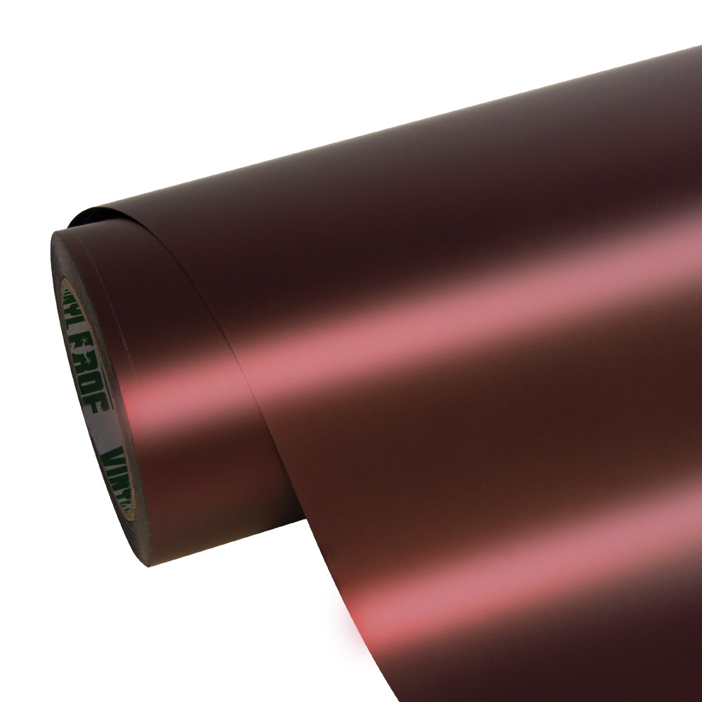 Satin-Chrom Chocolate Cosmos Rot Vinylfolie