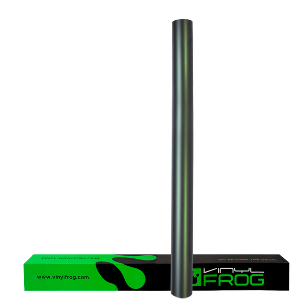 Matt metallisch Jägergrün Autofolie