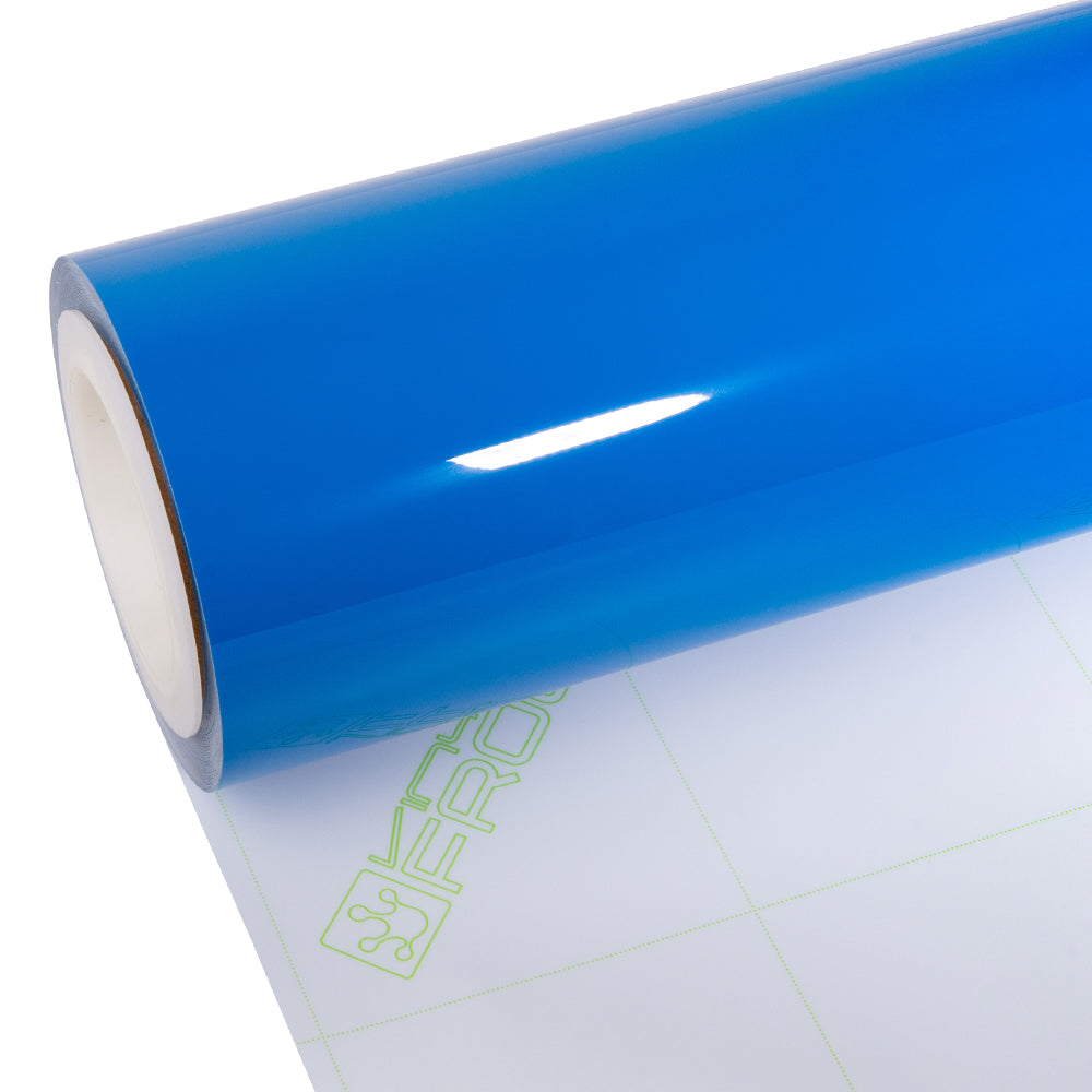 Hochglanz Dodger Blau Vinylfolie