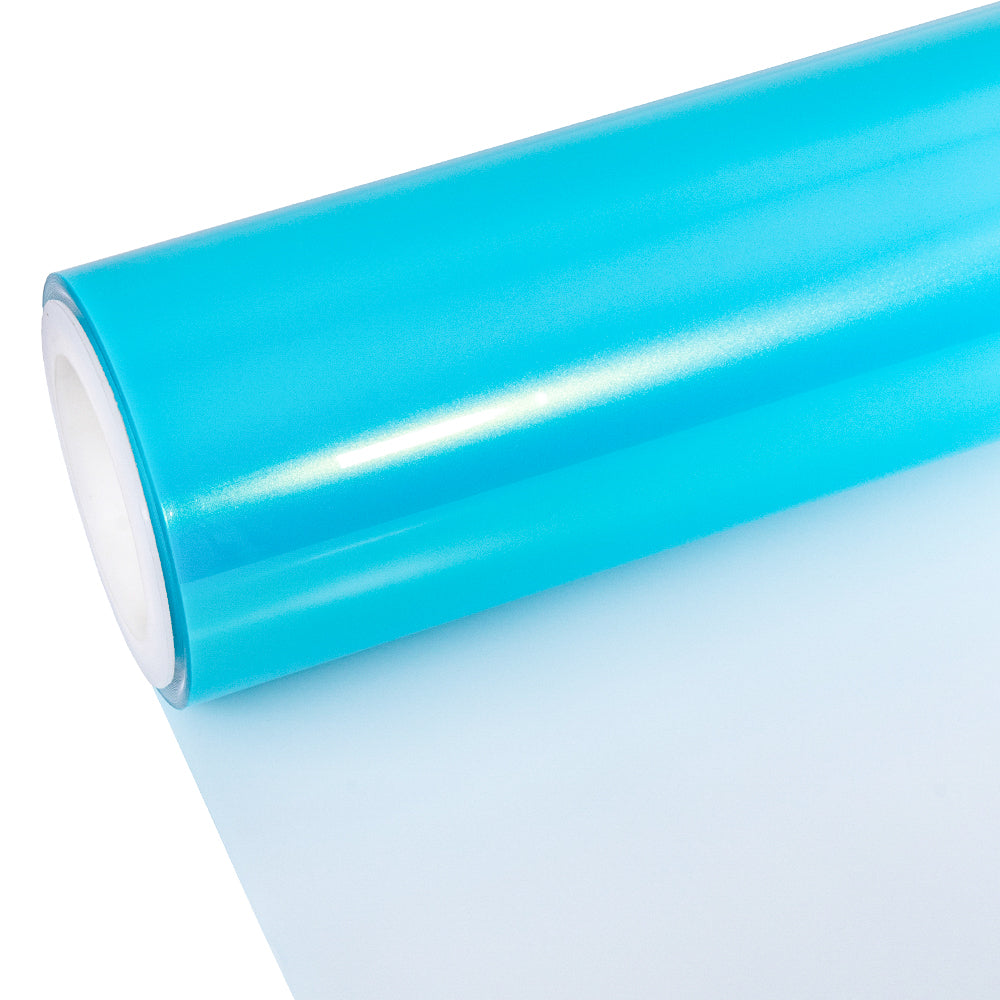 Neon Ice Blau Farbig Lackschutzfolie