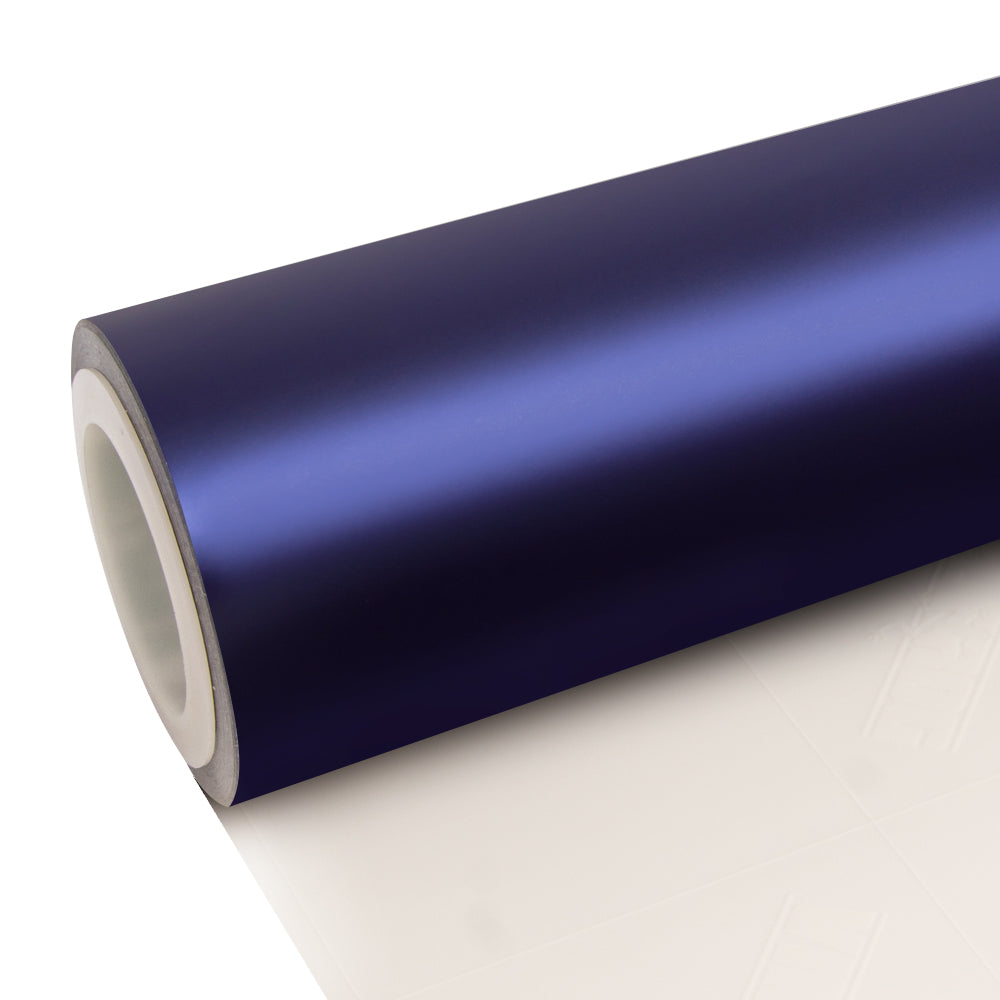 Satin-Chrom Saint-Patrick-Blau Vinylfolie