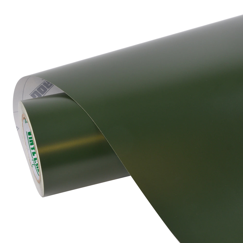 Matte Militärgrün Vinylfolie