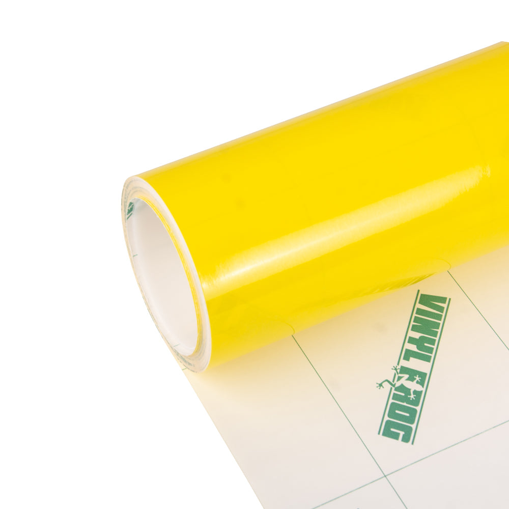 Goldgelbe Scheinwerferfolie mit Luftkanal-Papierliner