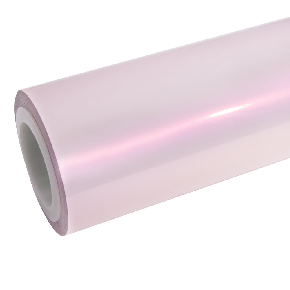 Candy-metallische pink-weiße Autofolie