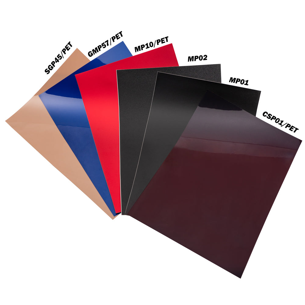 A4 Muster-Set mit 6 beliebten Farben