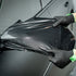Silber Schwarz Carbonfaser Vinylfolie