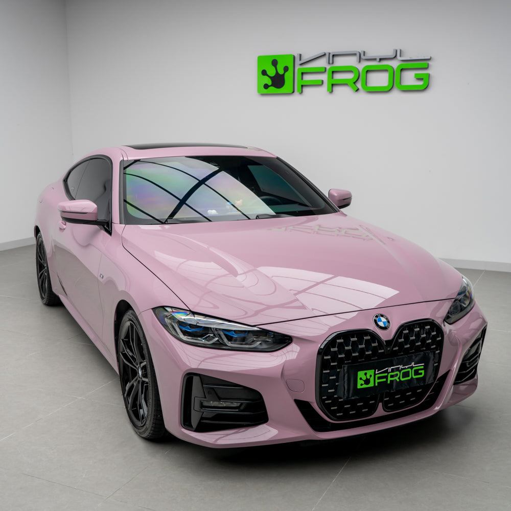 Hochglänzende Rosa-Lavendel Vinylfolie