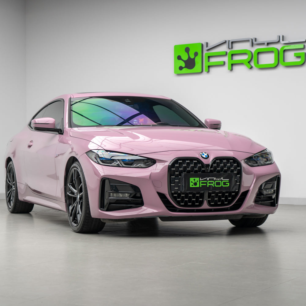 Hochglänzende Rosa-Lavendel Vinylfolie
