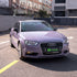 Hochglanz Violett Grau Vinylfolie