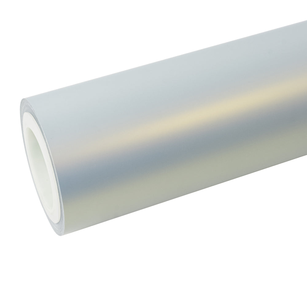 Glitzer Metallic Perlblau Gold Vinylfolie