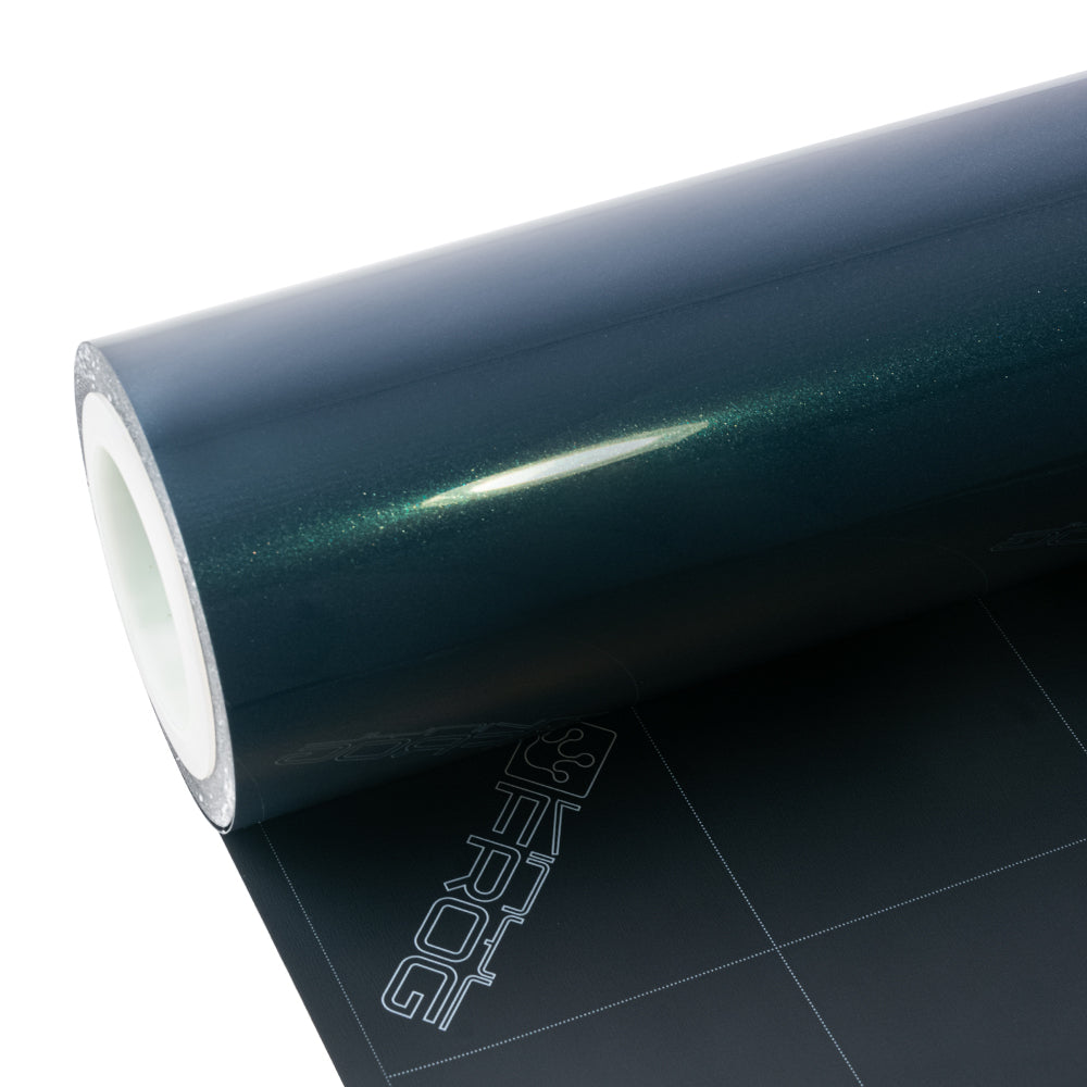 Glänzende metallische Avalon Grün Metallic Autofolie