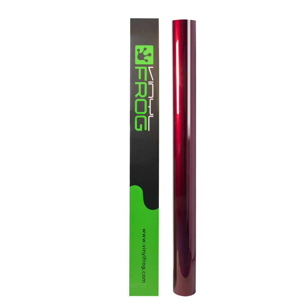 Glänzende Metallische Himbeerrot Auto-Folie