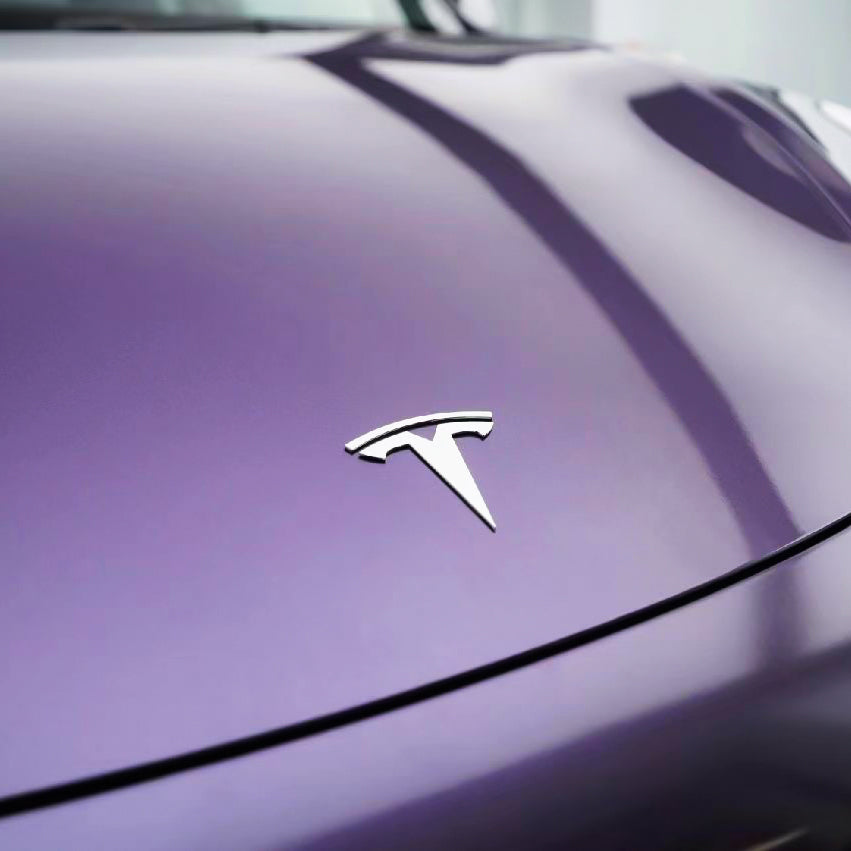 Glossy Metallic Violet Grau Auto-Folie
