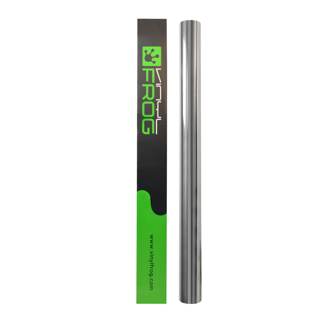 Mirror-Chrom Silber Vinylfolie