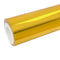 Spiegelchrom-goldene Autofolie