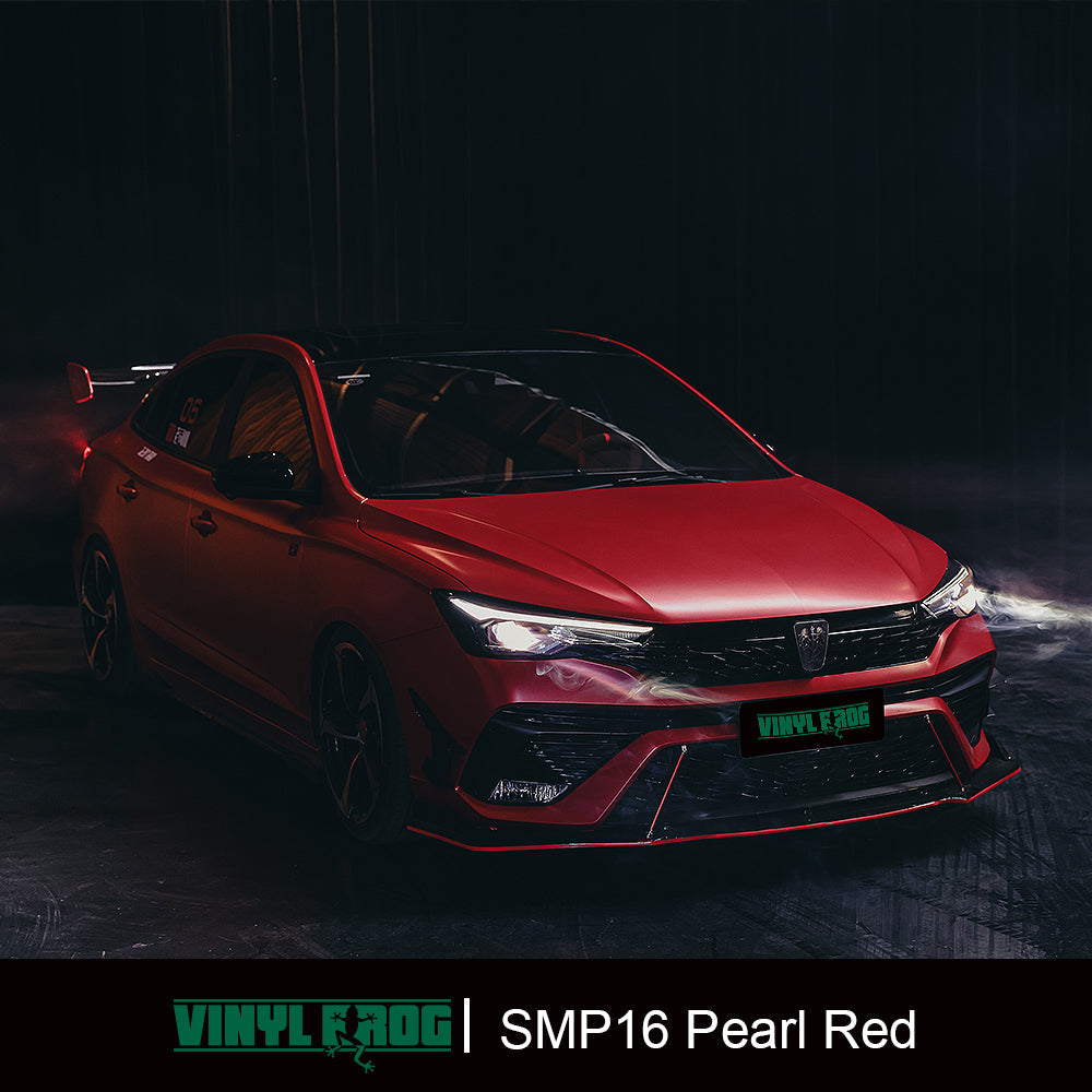 Matte Metallic Pearl Red.