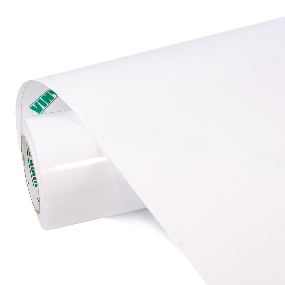 Hochglanz Kristall Weiss Vinylfolie