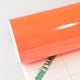 Hochglanz Orange