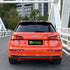 Hochglanz Rot Orange Vinylfolie