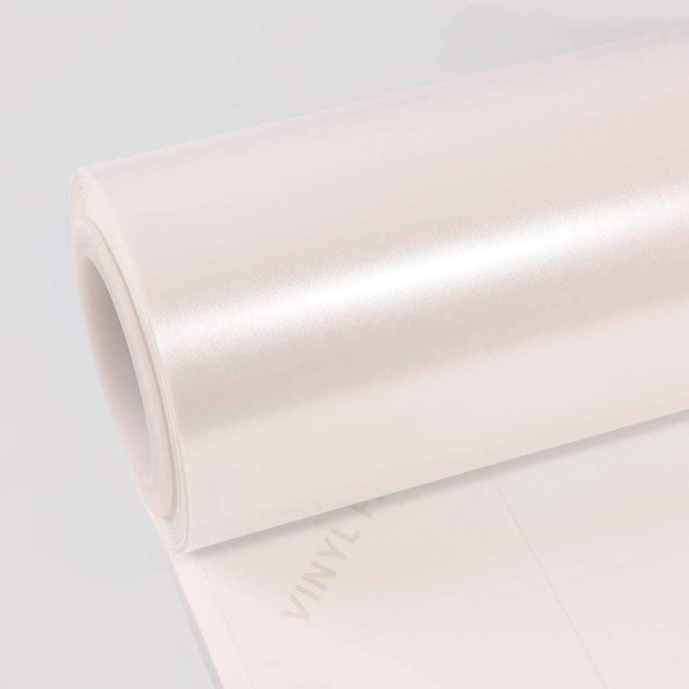 Matt Metallic Perlmuttweiß