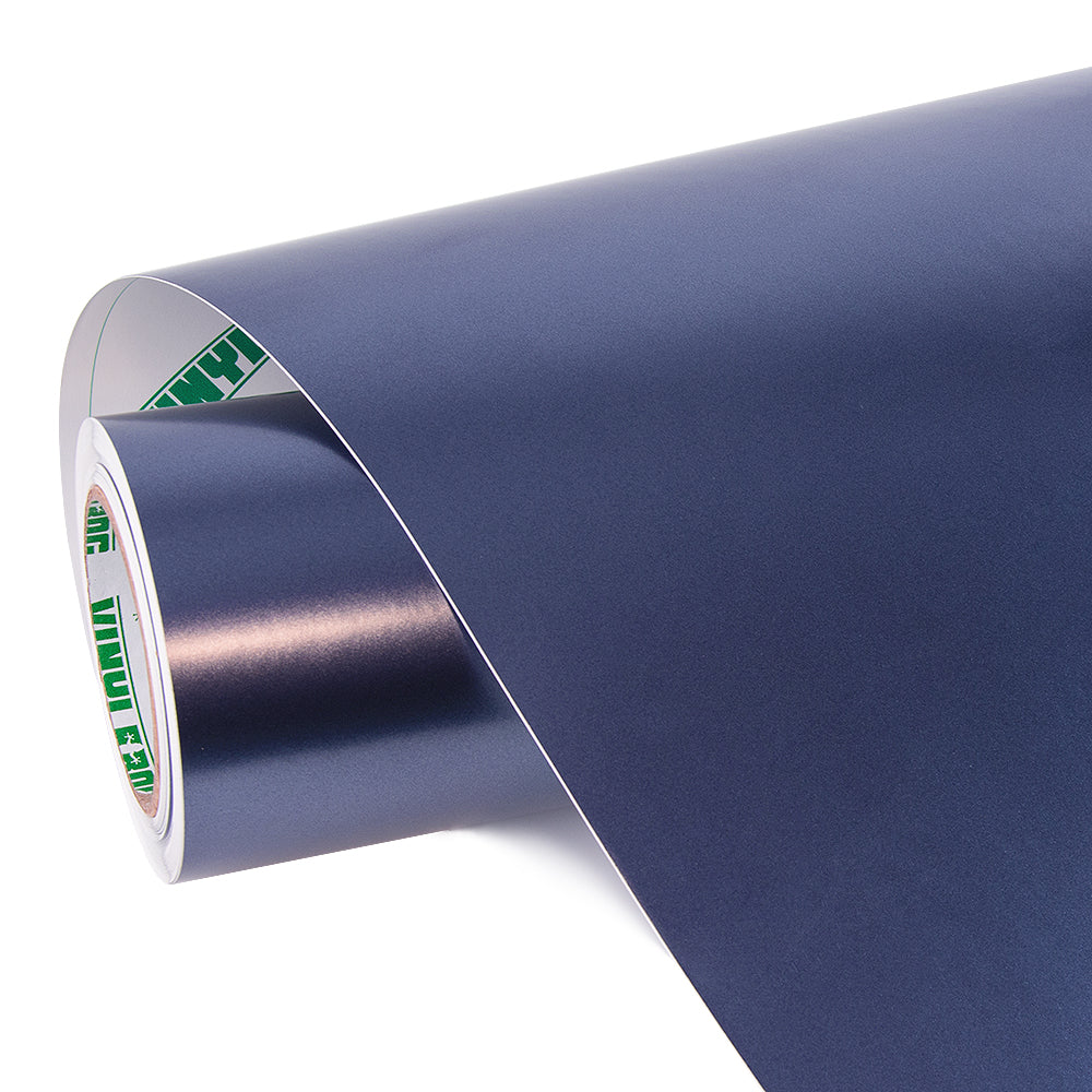 Matt Metallic Oxfordblau Vinylfolie