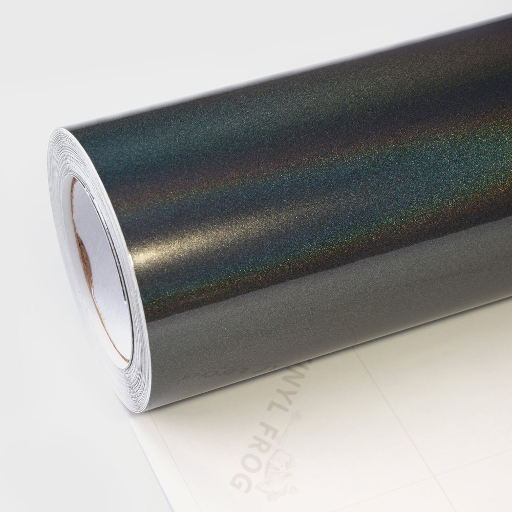 Regenbogen Metallic Vinylfolie