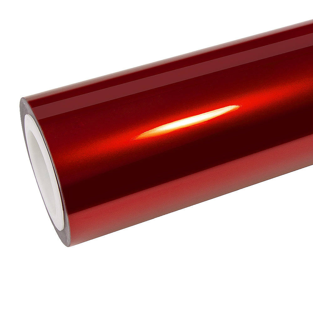 Glänzende metallische Vampire Rot Autofolie