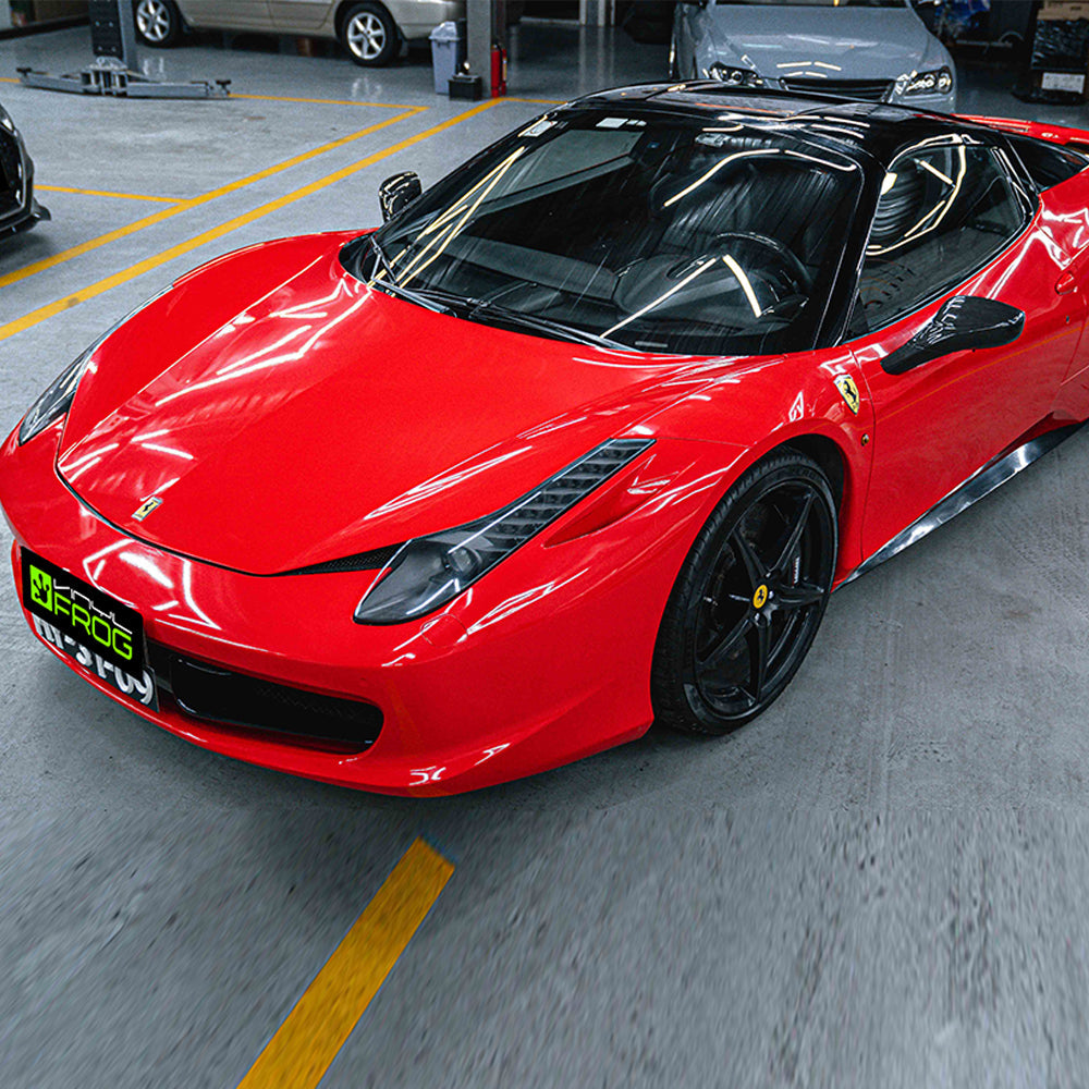 Hochglanz Ferrari Rot Vinylfolie