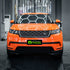 Hochglanz Orange Vinylfolie