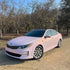 Candy-metallische pink-weiße Autofolie