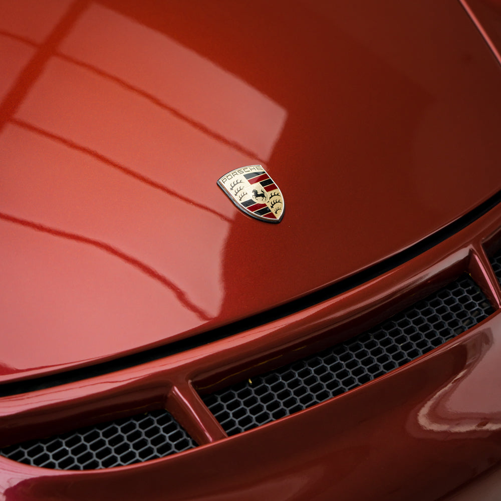 Glänzende metallische Kirschrot-Autofolie