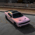 Candy-metallische pink-weiße Autofolie