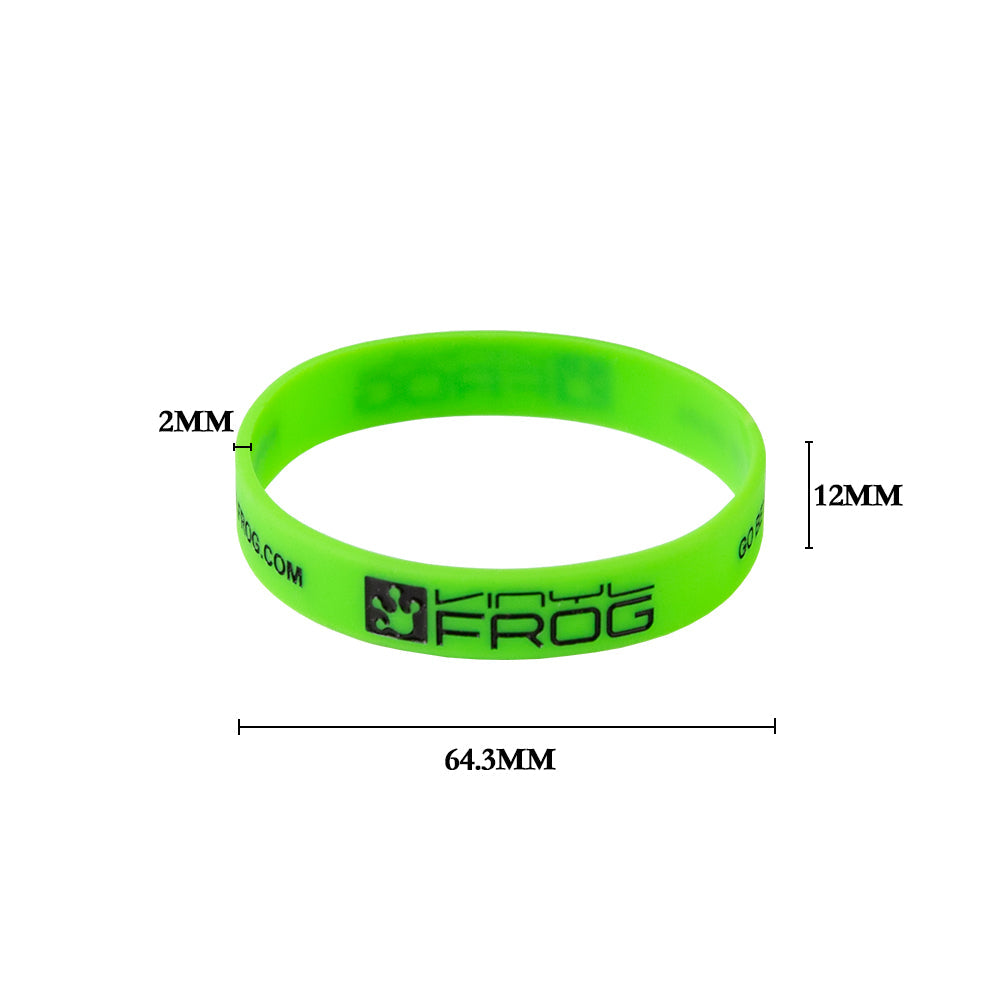 VinylFrog Silikonarmbänder für Veranstaltungen