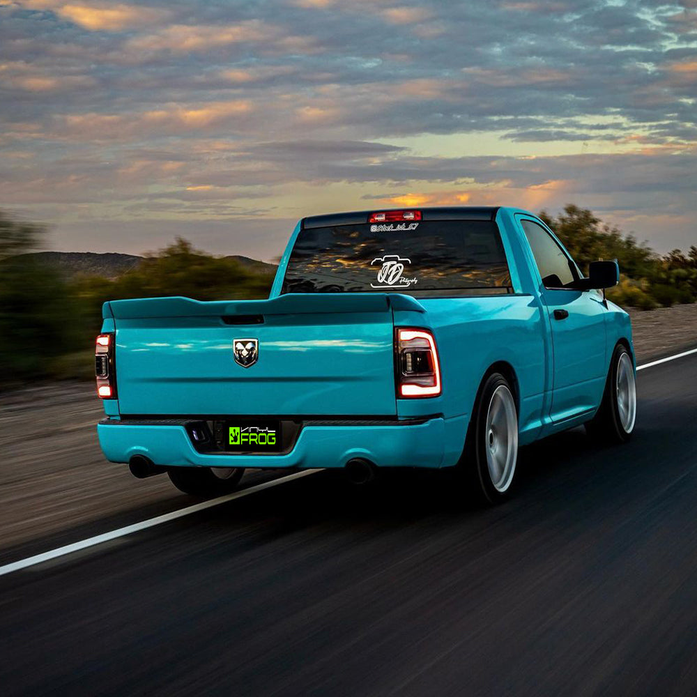 Hochglänzende Miami Blau autofolie